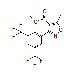 3-[3,5-双(三氟甲基)苯基]-5-甲基异噁唑-4-甲酸甲酯