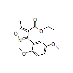 3-(2,5-二甲氧基苯基)-5-甲基异噁唑-4-甲酸乙酯