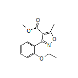 3-(2-乙氧基苯基)-5-甲基异噁唑-4-甲酸甲酯