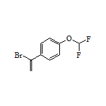 1-(1-溴乙烯基)-4-(二氟甲氧基)苯