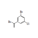 1-溴-3-(1-溴乙烯基)-5-氯苯