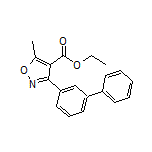 3-(3-联苯基)-5-甲基异噁唑-4-甲酸乙酯