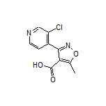 3-(3-氯-4-吡啶基)-5-甲基异噁唑-4-甲酸