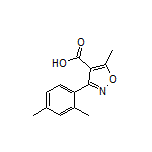 3-(2,4-二甲基苯基)-5-甲基异噁唑-4-甲酸
