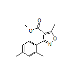 3-(2,4-二甲基苯基)-5-甲基异噁唑-4-甲酸甲酯
