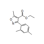 3-(2,4-二甲基苯基)-5-甲基异噁唑-4-甲酸乙酯