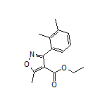 3-(2,3-二甲基苯基)-5-甲基异噁唑-4-甲酸乙酯