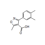 3-(3,4-二甲基苯基)-5-甲基异噁唑-4-甲酸
