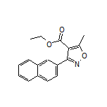 5-甲基-3-(2-萘基)异噁唑-4-甲酸乙酯