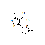5-甲基-3-(5-甲基-2-噻吩基)异噁唑-4-甲酸