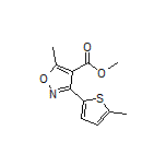 5-甲基-3-(5-甲基-2-噻吩基)异噁唑-4-甲酸甲酯