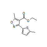 5-甲基-3-(5-甲基-2-噻吩基)异噁唑-4-甲酸乙酯
