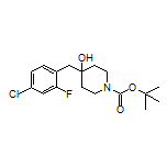 1-Boc-4-(4-氯-2-氟苄基)哌啶-4-醇