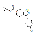 6-Boc-3-(4-氯苯基)-4,5,6,7-四氢-1H-吡唑并[3,4-c]吡啶