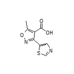 5-甲基-3-(5-噻唑基)异噁唑-4-甲酸