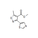 5-甲基-3-(5-噻唑基)异噁唑-4-甲酸甲酯