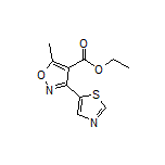5-甲基-3-(5-噻唑基)异噁唑-4-甲酸乙酯
