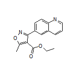 5-甲基-3-(6-喹啉基)异噁唑-4-甲酸乙酯