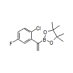 1-(2-氯-5-氟苯基)乙烯基硼酸频哪醇酯