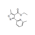 5-甲基-3-(6-甲基-2-吡啶基)异噁唑-4-甲酸乙酯