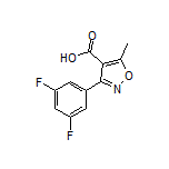 3-(3,5-二氟苯基)-5-甲基异噁唑-4-甲酸