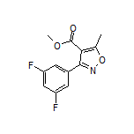 3-(3,5-二氟苯基)-5-甲基异噁唑-4-甲酸甲酯