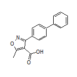 3-(4-联苯基)-5-甲基异噁唑-4-甲酸