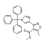 5-甲基-3-(1-三苯甲基-4-咪唑基)异噁唑-4-甲酸甲酯