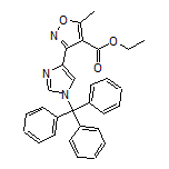 5-甲基-3-(1-三苯甲基-4-咪唑基)异噁唑-4-甲酸乙酯