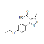 3-(4-乙氧基苯基)-5-甲基异噁唑-4-甲酸