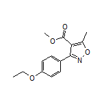 3-(4-乙氧基苯基)-5-甲基异噁唑-4-甲酸甲酯