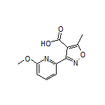 3-(6-甲氧基-2-吡啶基)-5-甲基异噁唑-4-甲酸