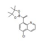 1-(5-氯-8-喹啉基)乙烯基硼酸频哪醇酯