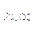 1-(苯并[d][1,3]二噁茂-5-基)乙烯基硼酸频哪醇酯