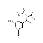 3-(3,5-二溴苯基)-5-甲基异噁唑-4-甲酸甲酯