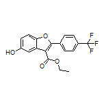 5-羟基-2-[4-(三氟甲基)苯基]苯并呋喃-3-甲酸乙酯