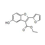 2-(2-呋喃基)-5-羟基苯并呋喃-3-甲酸乙酯