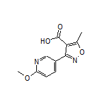 3-(6-甲氧基-3-吡啶基)-5-甲基异噁唑-4-甲酸