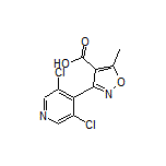 3-(3,5-二氯-4-吡啶基)-5-甲基异噁唑-4-甲酸
