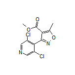 3-(3,5-二氯-4-吡啶基)-5-甲基异噁唑-4-甲酸甲酯