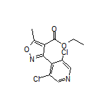 3-(3,5-二氯-4-吡啶基)-5-甲基异噁唑-4-甲酸乙酯