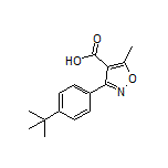3-[4-(叔丁基)苯基]-5-甲基异噁唑-4-甲酸