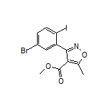 3-(5-溴-2-碘苯基)-5-甲基异噁唑-4-甲酸甲酯