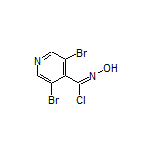 3,5-二溴-N-羟基吡啶-4-亚氨代甲酰氯