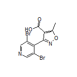 3-(3,5-二溴-4-吡啶基)-5-甲基异噁唑-4-甲酸
