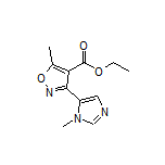 5-甲基-3-(1-甲基-5-咪唑基)异噁唑-4-甲酸乙酯