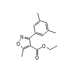 3-(3,5-二甲基苯基)-5-甲基异噁唑-4-甲酸乙酯