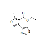 5-甲基-3-(4-噻唑基)异噁唑-4-甲酸乙酯
