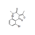 3-(2,6-二溴苯基)-5-甲基异噁唑-4-甲酸甲酯