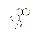 3-(5-异喹啉基)-5-甲基异噁唑-4-甲酸